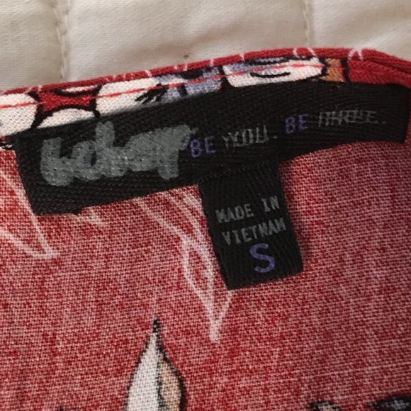 Bebop Red Floral Dress - Picture 7 of 8